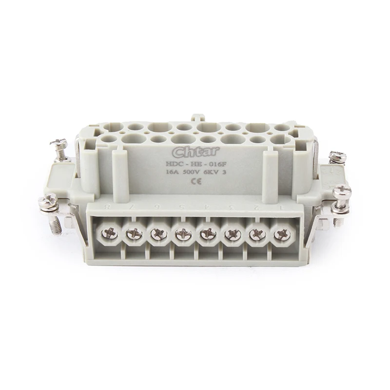 M/F 16 pin sartzea Heavy Duty konektorea