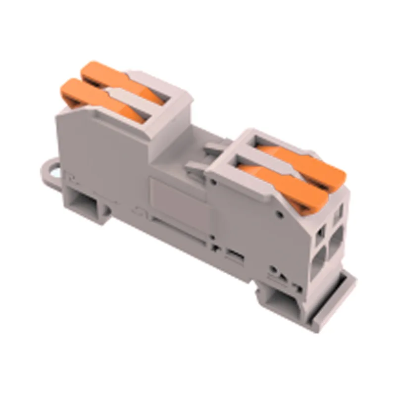 Multi-In Multi-Out M/F Din Rail Mota Splicing Wire Konektore azkarrak